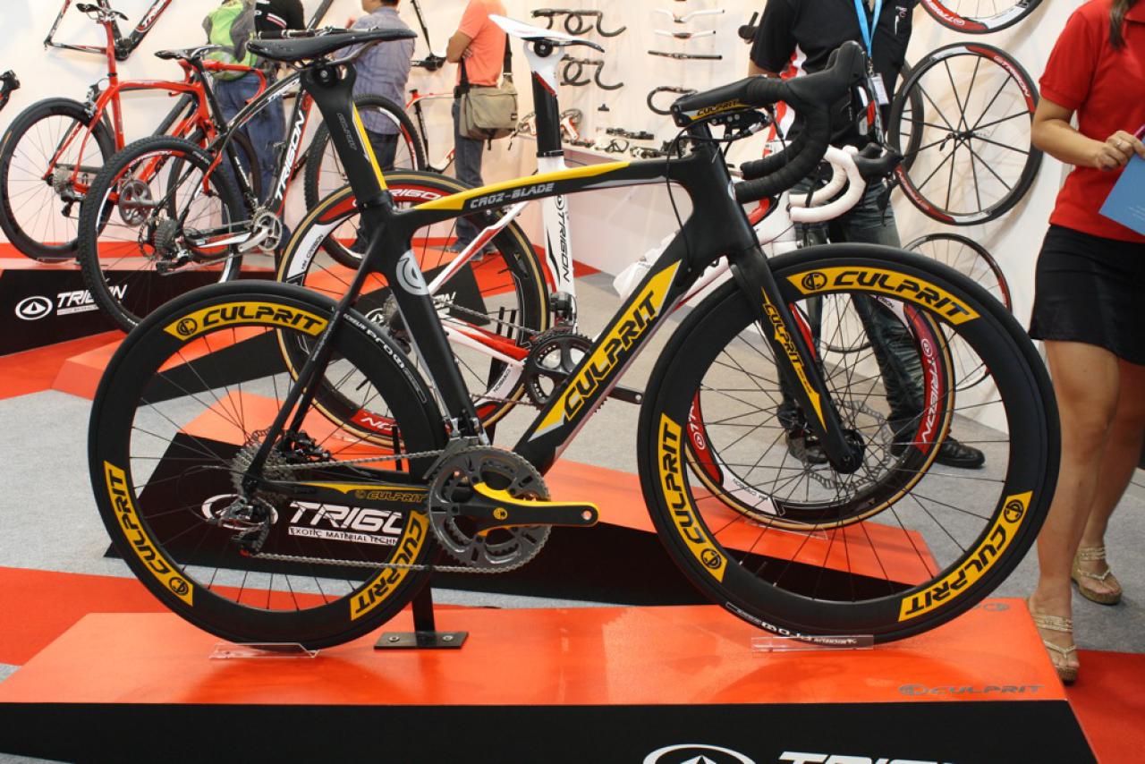 Eurobike 2012 Culprit launch Croz Blade disc equipped aero road